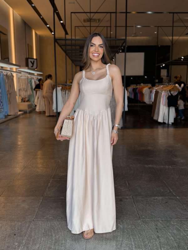 Vestido Longo Feminino Princesa