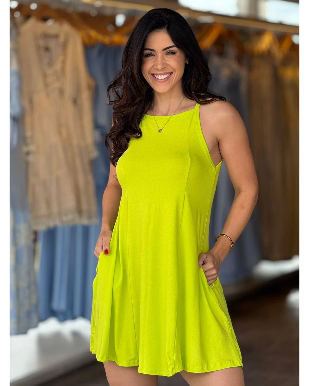 Vestido Visolycra Alcinha - LANÇAMENTO