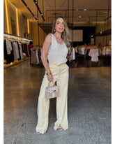 Calça Pantalona Barra Fenda