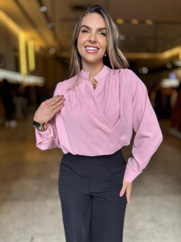 Blusa Transpassada Joy - LANÇAMENTO