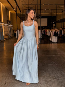 Vestido Longo Feminino Princesa