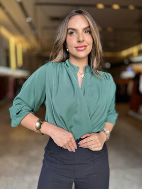 Blusa Transpassada Joy - LANÇAMENTO