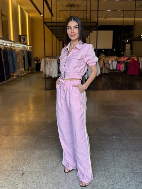 Conjunto Pantalona E Jaquetinha