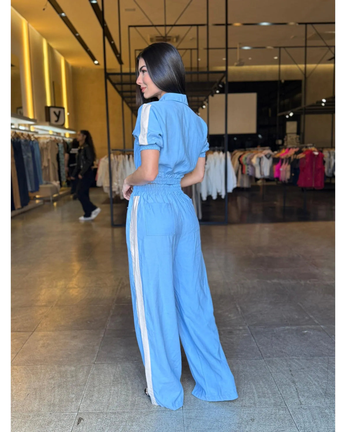 Conjunto Pantalona E Jaquetinha