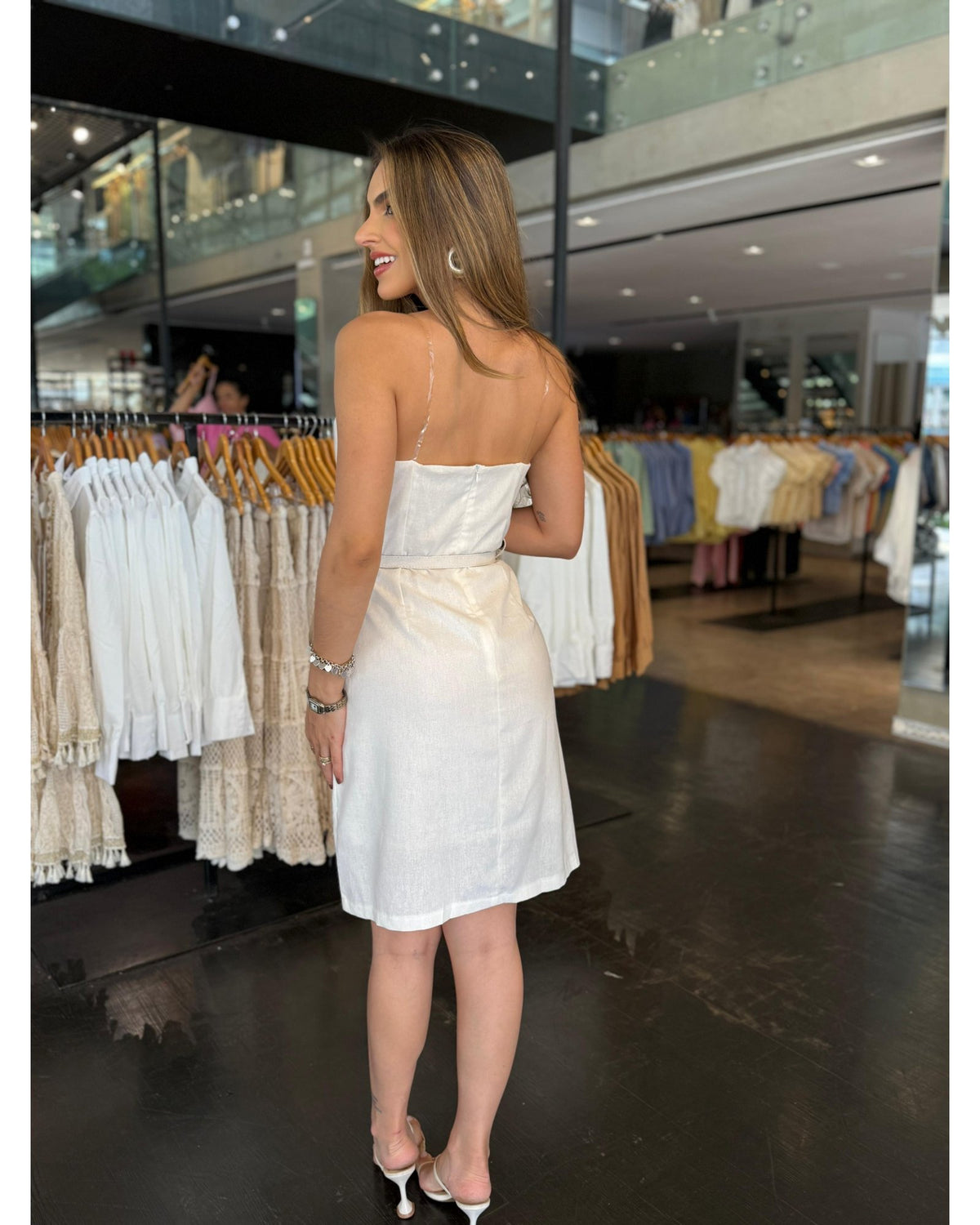 Vestido Social Tomara Que Caia
