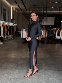 Vestido Suplex Gola alta - LANÇAMENTO