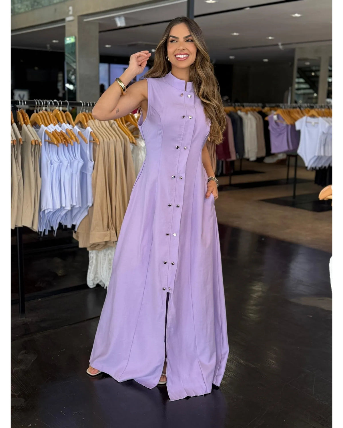 Vestido Longo Cris - LANÇAMENTO