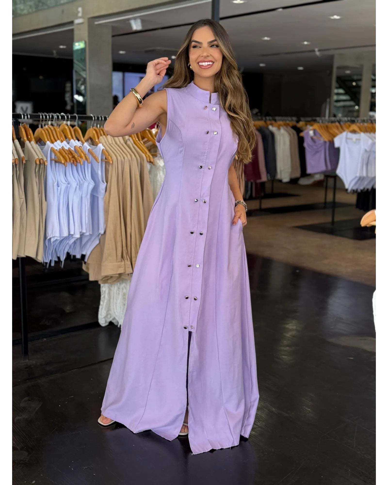 Vestido Longo Cris - LANÇAMENTO