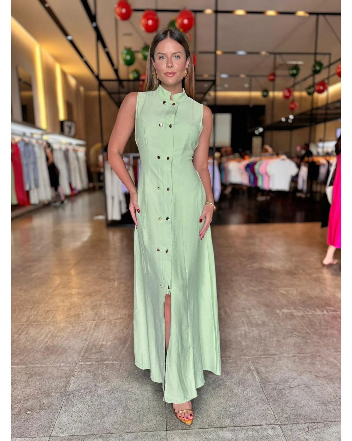 Vestido Longo Cris - LANÇAMENTO