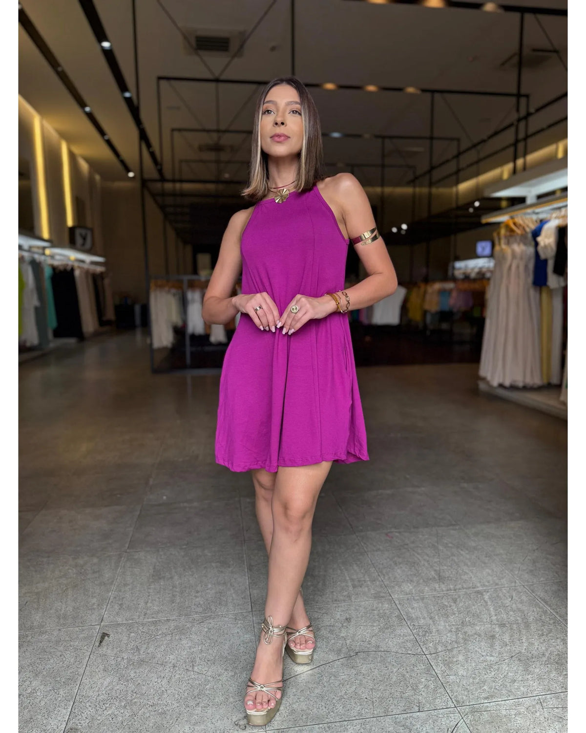 Vestido Visolycra Alcinha - LANÇAMENTO