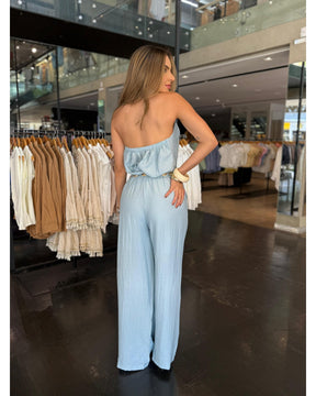 Conjunto Pantalona Decote Transpassado