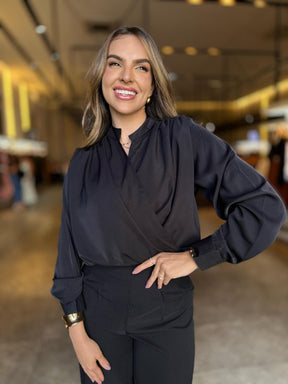 Blusa Transpassada Joy - LANÇAMENTO