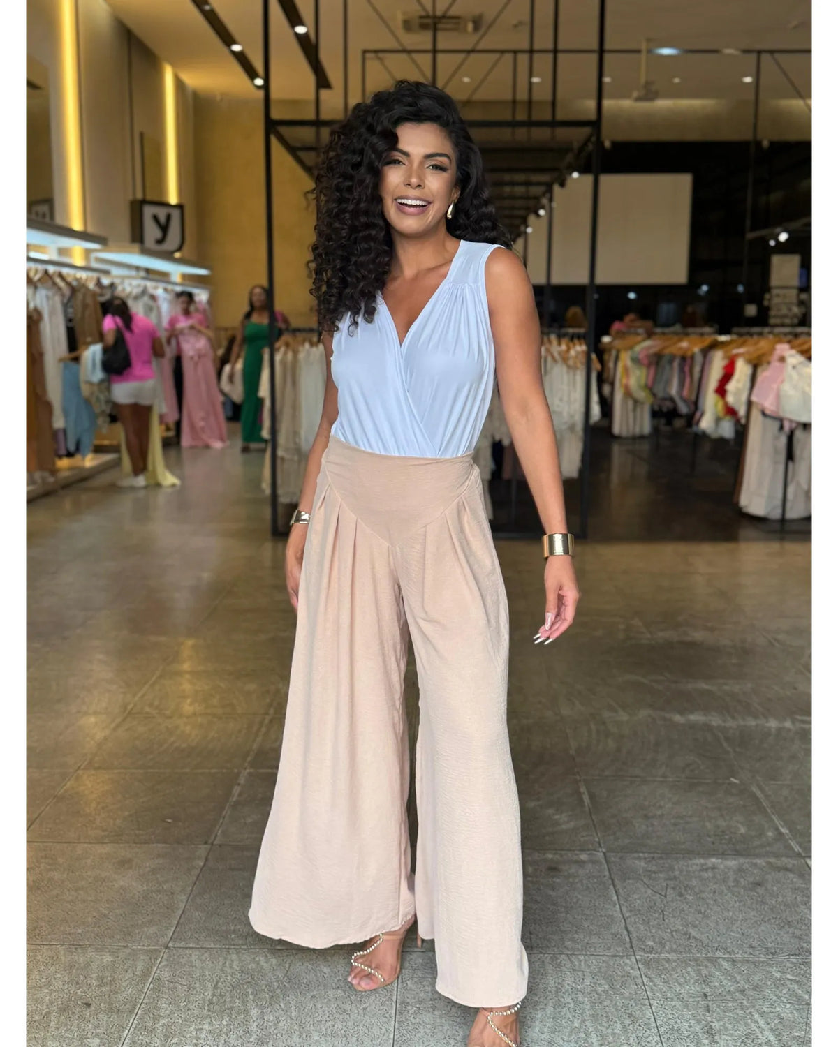 Calça Pantalona Style