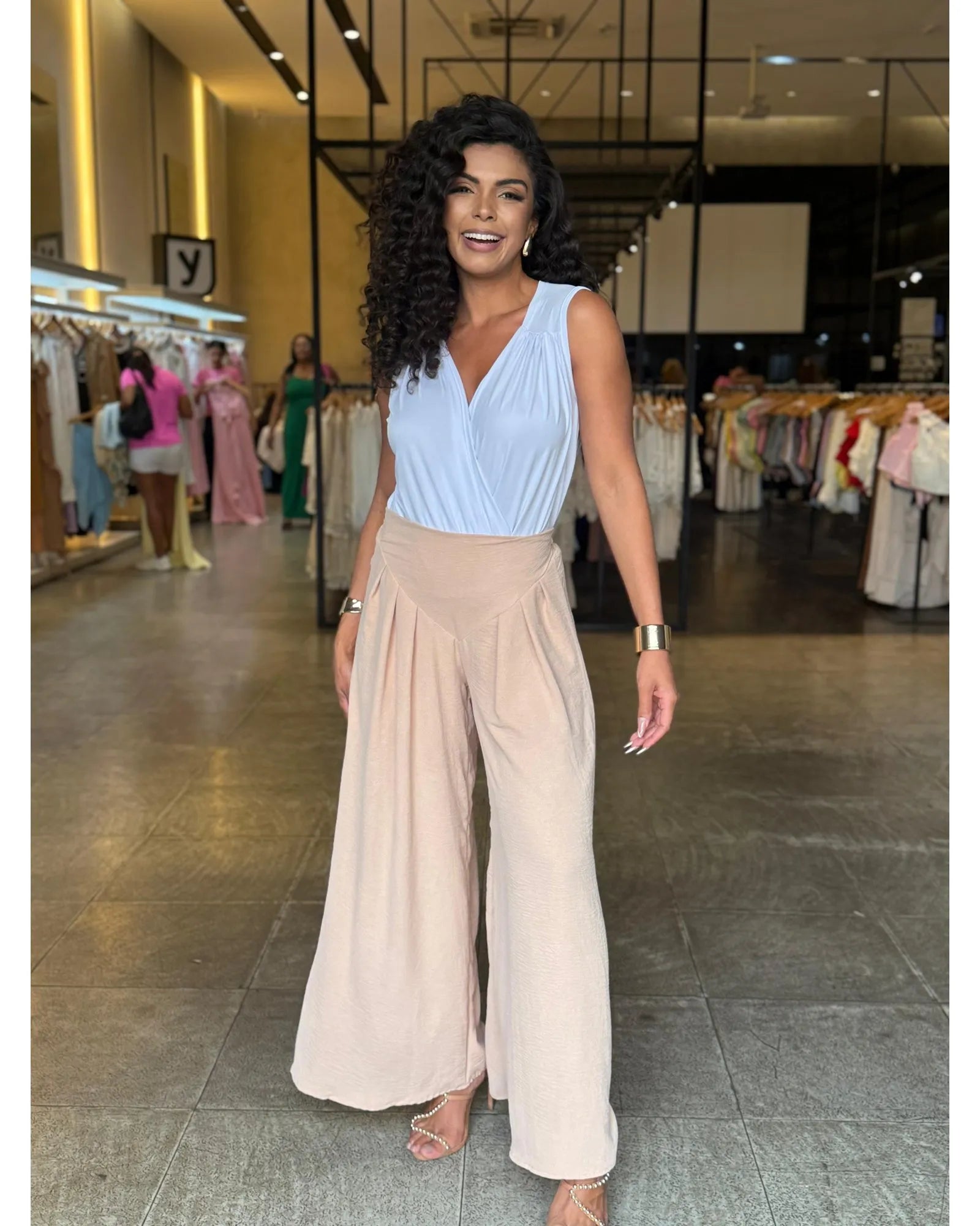 Calça Pantalona Style