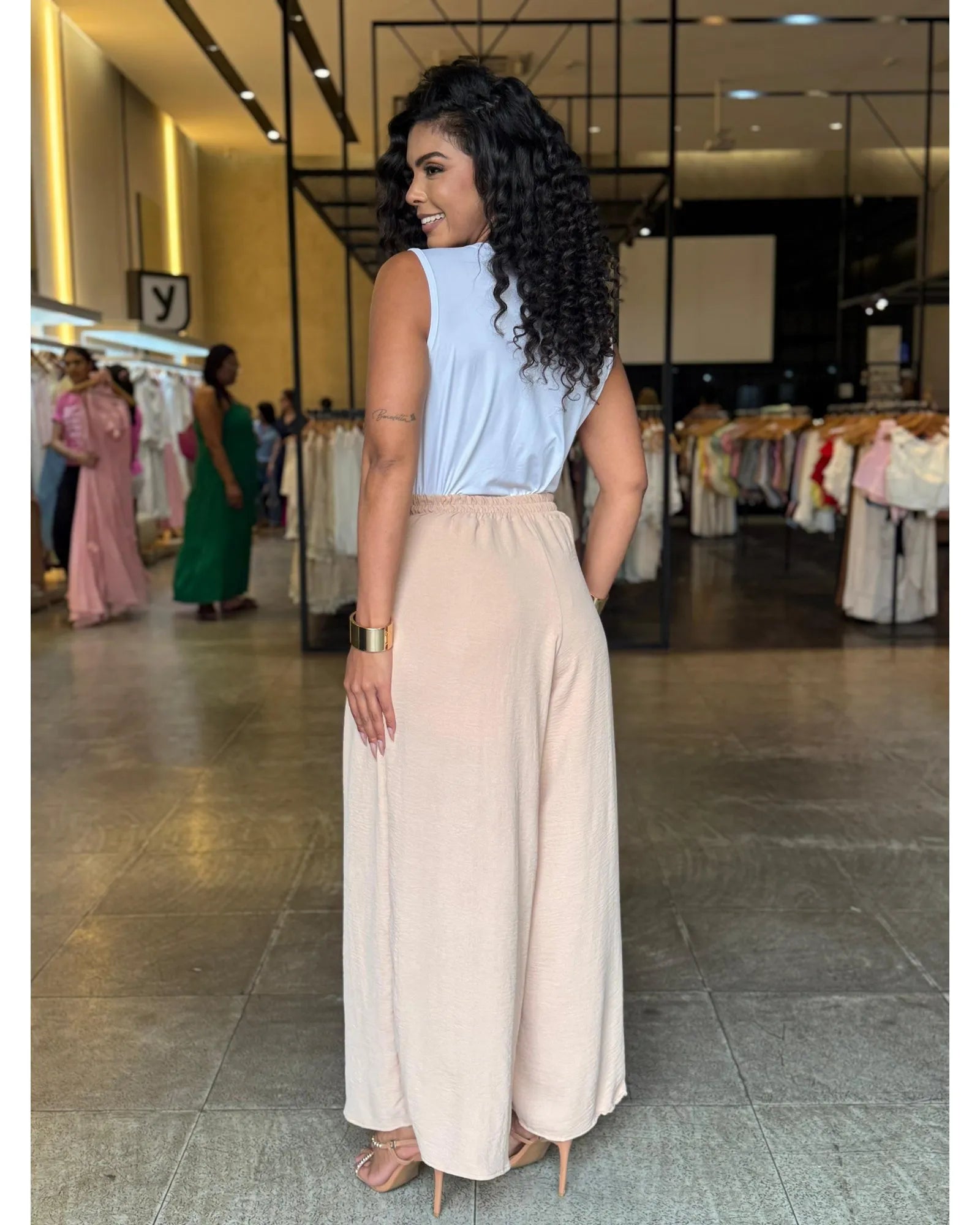 Calça Pantalona Style