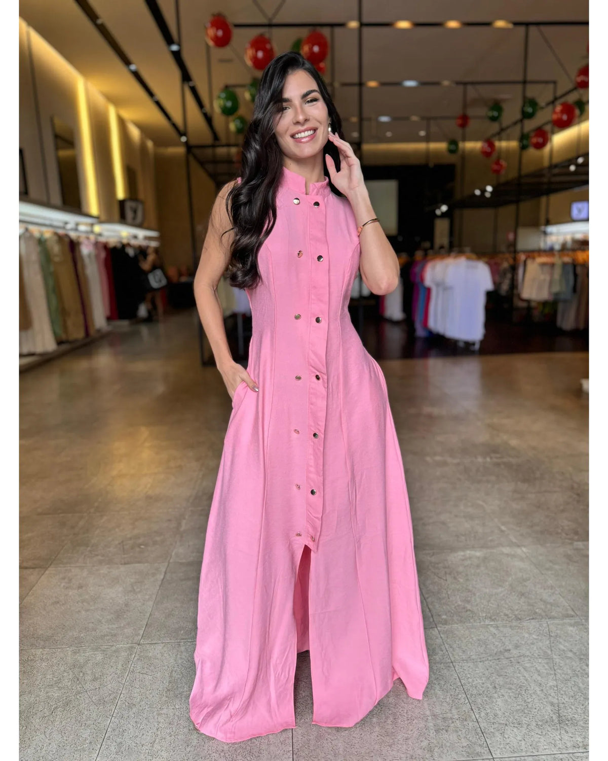 Vestido Longo Cris - LANÇAMENTO