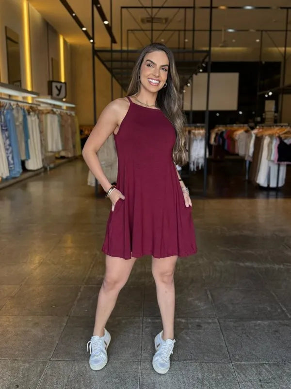 Vestido Visolycra Alcinha - LANÇAMENTO