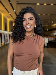 Blusa Assimétrica Fashion
