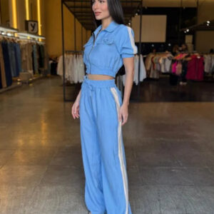 Conjunto Pantalona E Jaquetinha