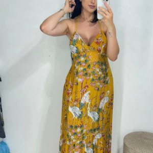 Vestido Priya Amarelo
