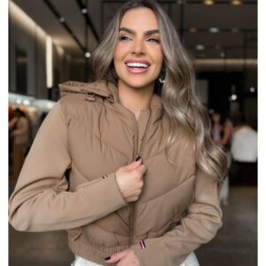 Jaqueta Puffer Acolchoada  - LANÇAMENTO