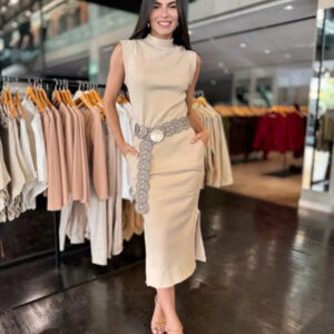 Vestido Canelado Muscle - LANÇAMENTO