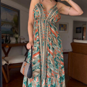 Vestido longo Bhavya