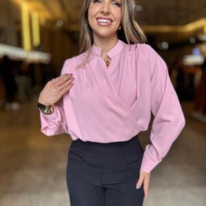 Blusa Transpassada Joy - LANÇAMENTO