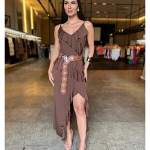 Vestido Fenda Grécia - LANÇAMENTO