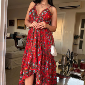 Vestido Mandira Vermelho