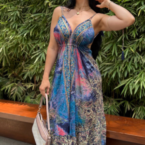 Vestido Rajeshwari Azul