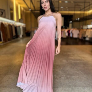 Vestido Plissado Rafa - LANÇAMENTO